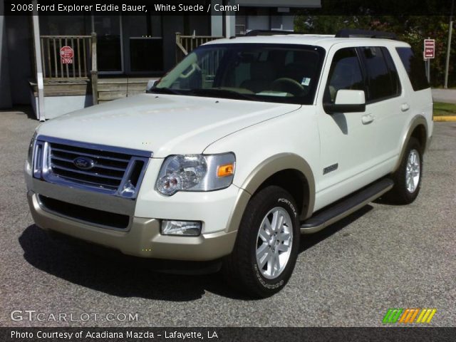 2008 Ford Explorer Eddie Bauer in White Suede