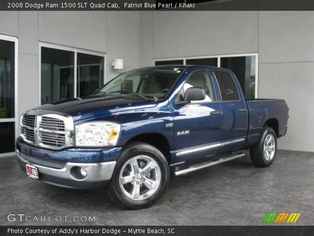 2008 Dodge Ram 1500 SLT Quad Cab in Patriot Blue Pearl