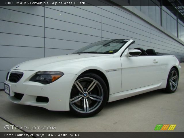 2007 BMW M6 Convertible in Alpine White