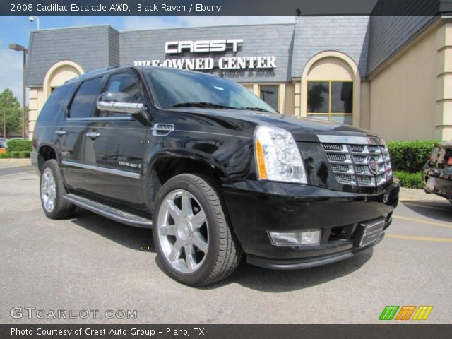 2008 Cadillac Escalade AWD in Black Raven