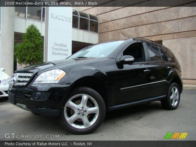 2008 Mercedes-Benz ML 350 4Matic in Black