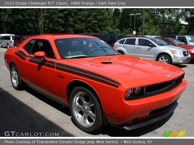 2010 Dodge Challenger R/T Classic in HEMI Orange