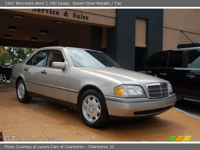 1997 Mercedes-Benz C 280 Sedan in Desert Silver Metallic