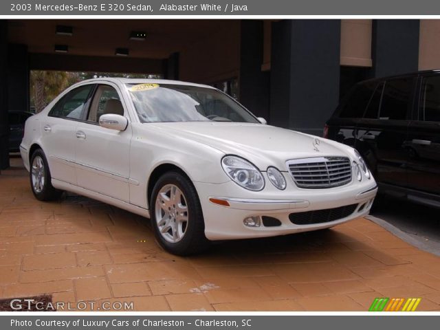 2003 Mercedes-Benz E 320 Sedan in Alabaster White