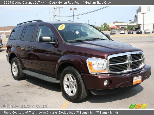 2005 Dodge Durango SLT 4x4 in Deep Molten Red Pearl