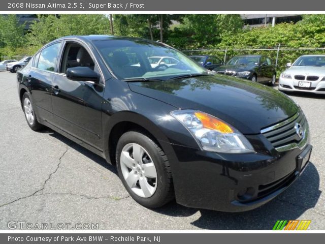 2008 Nissan Altima 2.5 S in Super Black