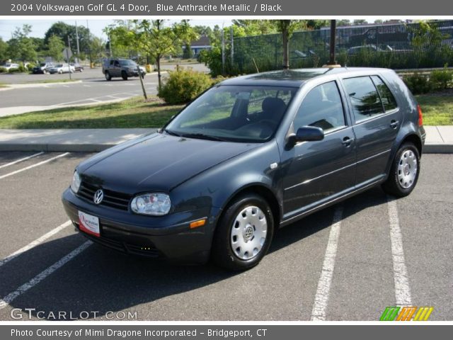 2004 Volkswagen Golf GL 4 Door in Blue Anthracite Metallic