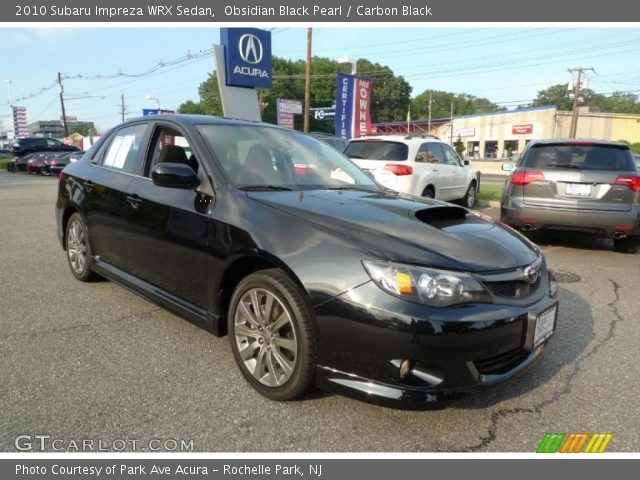 2010 Subaru Impreza WRX Sedan in Obsidian Black Pearl