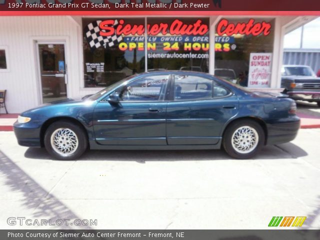 1997 Pontiac Grand Prix GT Sedan in Dark Teal Metallic