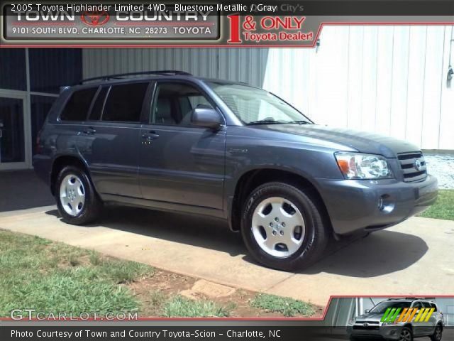 2005 Toyota Highlander Limited 4WD in Bluestone Metallic