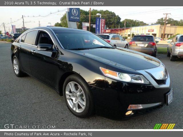 2010 Acura TL 3.5 Technology in Crystal Black Pearl