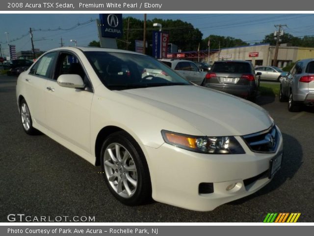 2008 Acura TSX Sedan in Premium White Pearl