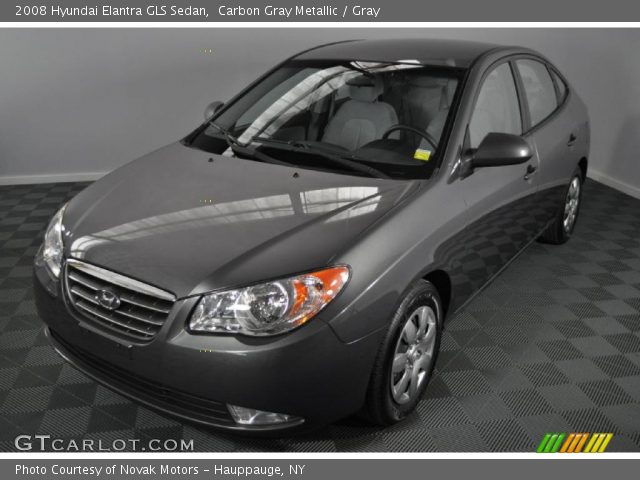 2008 Hyundai Elantra GLS Sedan in Carbon Gray Metallic