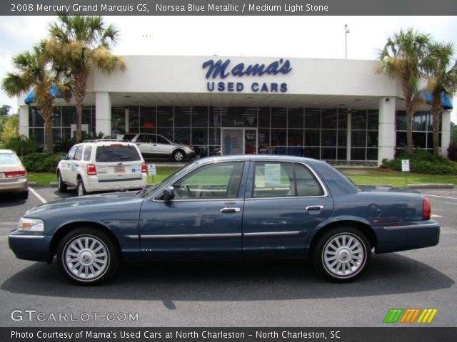 2008 Mercury Grand Marquis GS in Norsea Blue Metallic