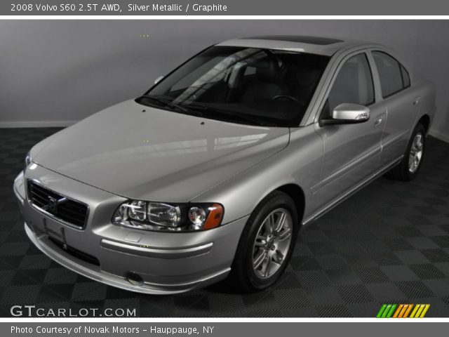 2008 Volvo S60 2.5T AWD in Silver Metallic