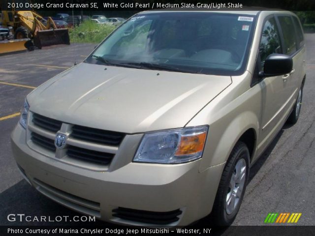 2010 Dodge Grand Caravan SE in White Gold Pearl