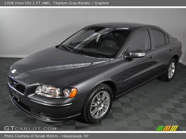 2008 Volvo S60 2.5T AWD in Titanium Gray Metallic