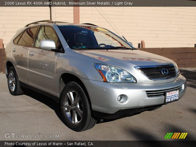 2006 Lexus RX 400h AWD Hybrid in Millenium Silver Metallic