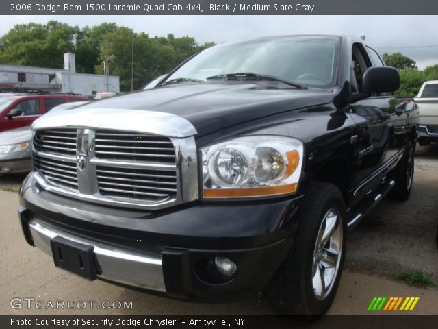 2006 Dodge Ram 1500 Laramie Quad Cab 4x4 in Black