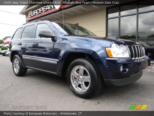 2006 Jeep Grand Cherokee Limited 4x4 in Midnight Blue Pearl