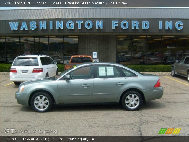 2005 Ford Five Hundred SE AWD in Titanium Green Metallic