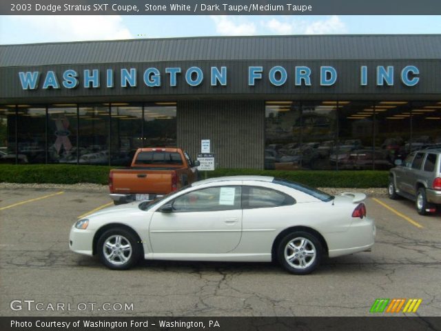 2003 Dodge Stratus SXT Coupe in Stone White