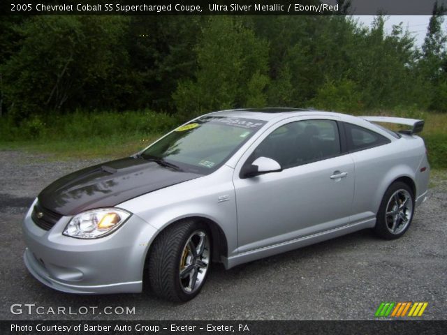 2005 Chevrolet Cobalt SS Supercharged Coupe in Ultra Silver Metallic