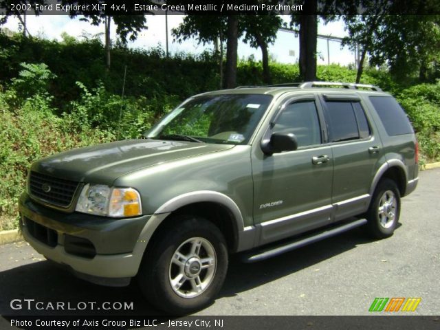 2002 Ford Explorer XLT 4x4 in Estate Green Metallic