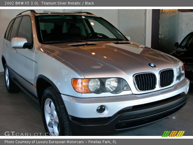 2002 BMW X5 3.0i in Titanium Silver Metallic