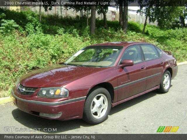 2000 Chevrolet Impala LS in Dark Carmine Red Metallic