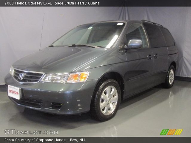2003 Honda Odyssey EX-L in Sage Brush Pearl