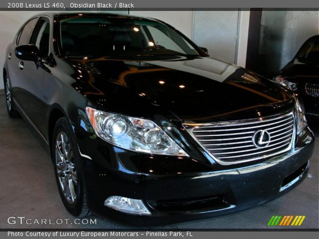 2008 Lexus LS 460 in Obsidian Black