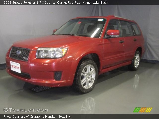 2008 Subaru Forester 2.5 X Sports in Garnet Red Pearl
