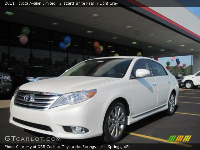 2011 Toyota Avalon Limited in Blizzard White Pearl