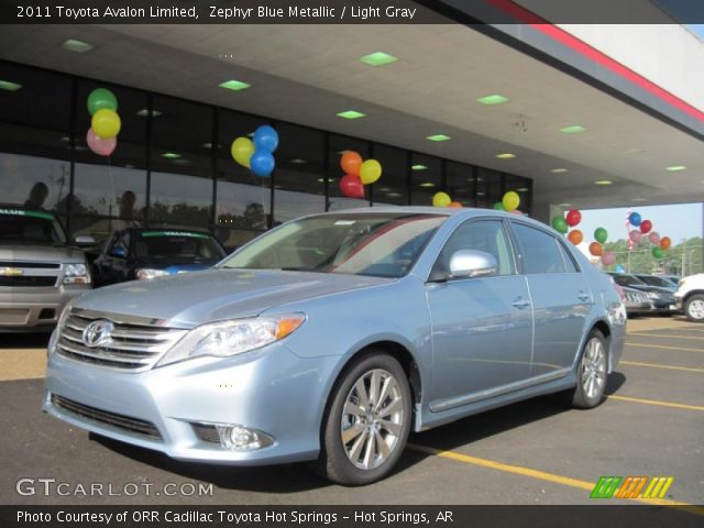 2011 Toyota Avalon Limited in Zephyr Blue Metallic