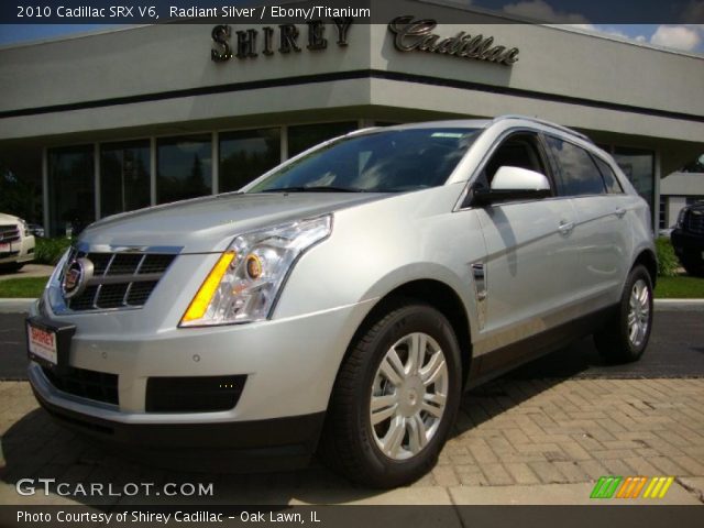 2010 Cadillac SRX V6 in Radiant Silver