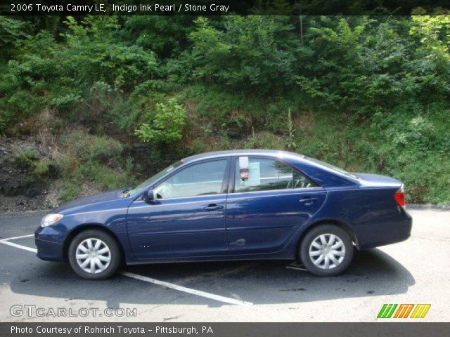 2006 Toyota Camry LE in Indigo Ink Pearl