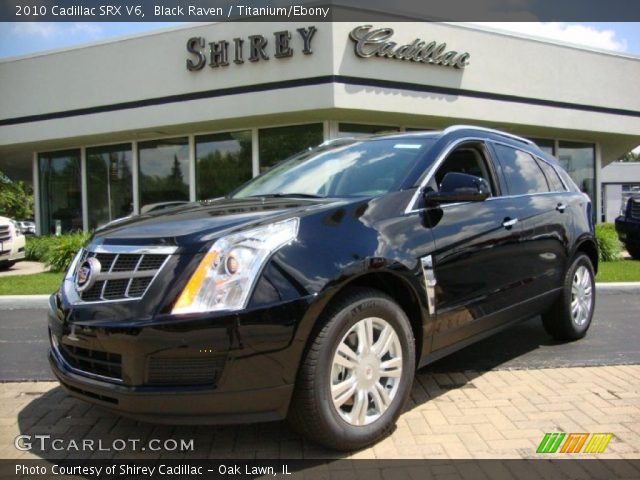 2010 Cadillac SRX V6 in Black Raven