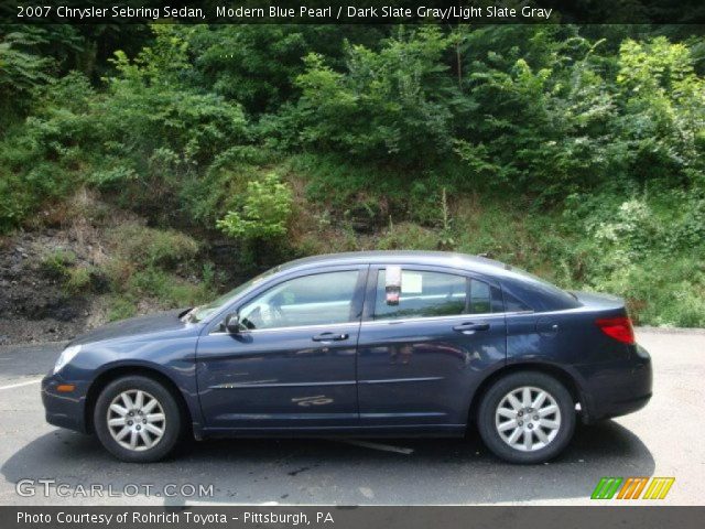 2007 Chrysler Sebring Sedan in Modern Blue Pearl