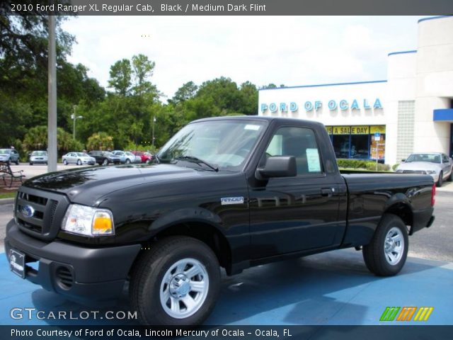 2010 Ford Ranger XL Regular Cab in Black