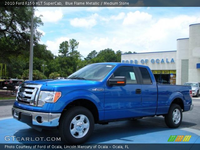 2010 Ford F150 XLT SuperCab in Blue Flame Metallic