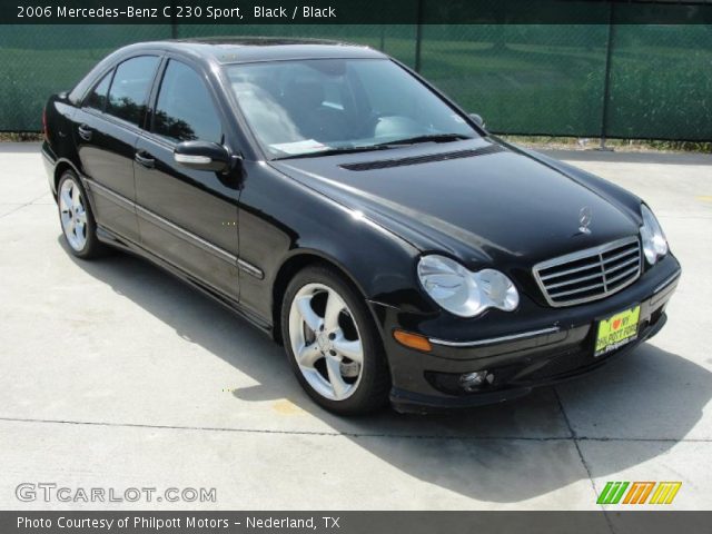 2006 Mercedes-Benz C 230 Sport in Black