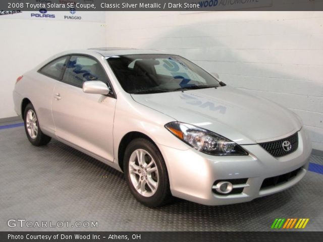 2008 Toyota Solara SE Coupe in Classic Silver Metallic