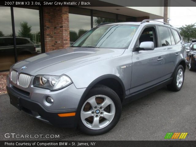 2007 BMW X3 3.0si in Silver Grey Metallic