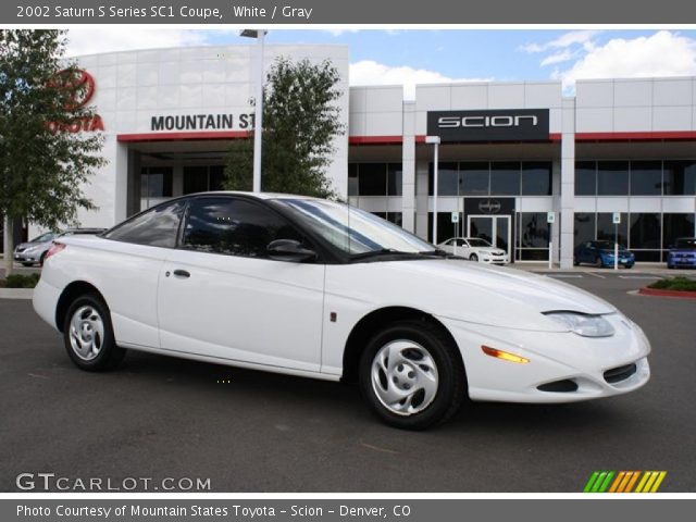 2002 Saturn S Series SC1 Coupe in White