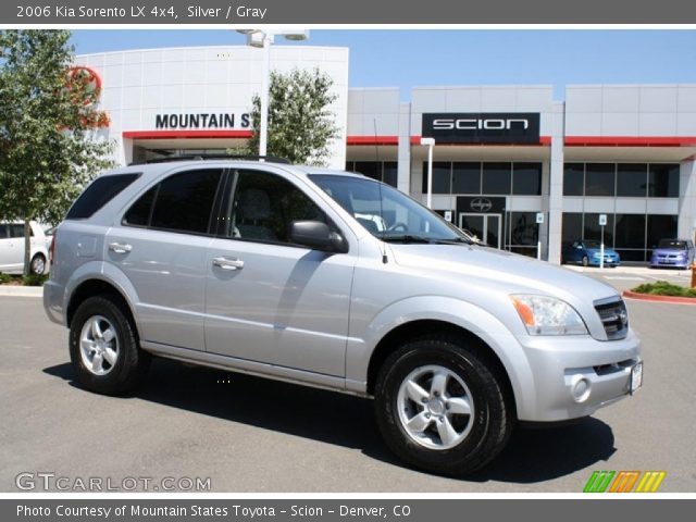 2006 Kia Sorento LX 4x4 in Silver