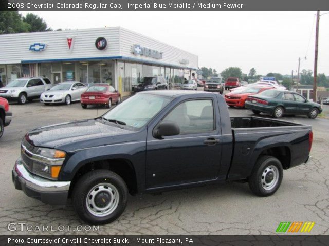 2008 Chevrolet Colorado Regular Cab in Imperial Blue Metallic