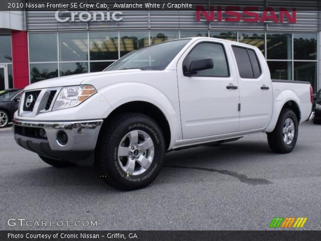 2010 Nissan Frontier SE Crew Cab in Avalanche White