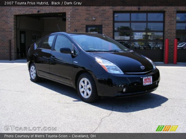 2007 Toyota Prius Hybrid in Black