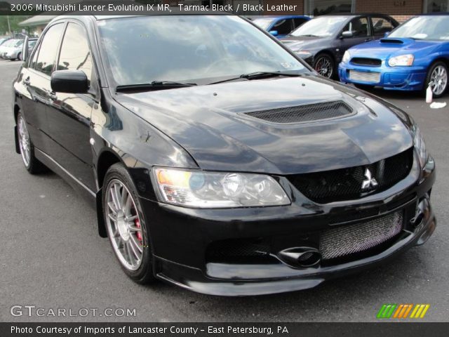 2006 Mitsubishi Lancer Evolution IX MR in Tarmac Black